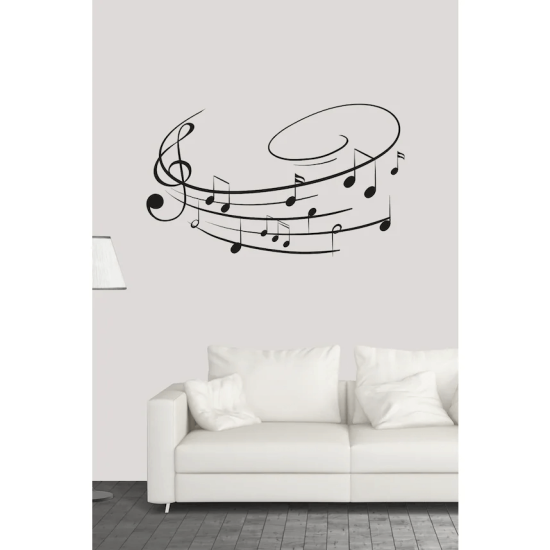 Müzik Dekoratif Sticker