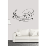 Müzik Dekoratif Sticker